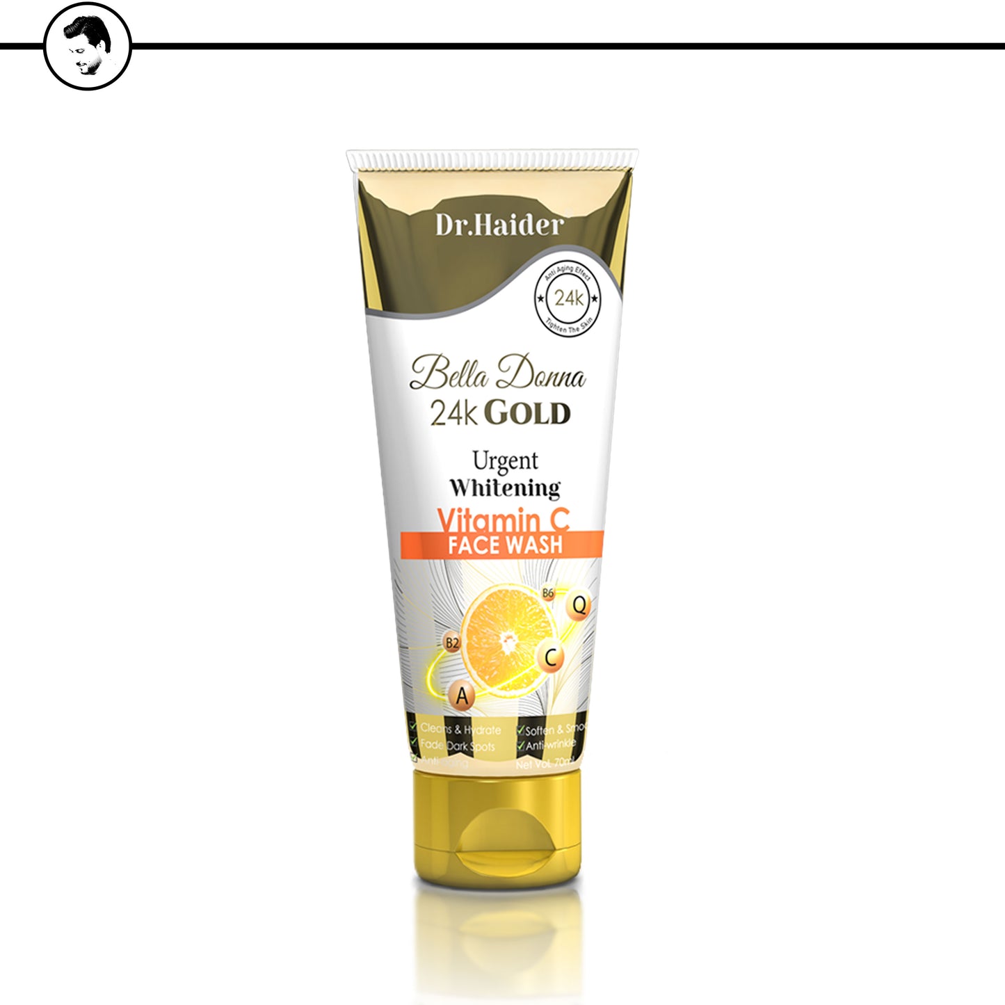 Belladonna Vitamin C Face Wash 24K Gold